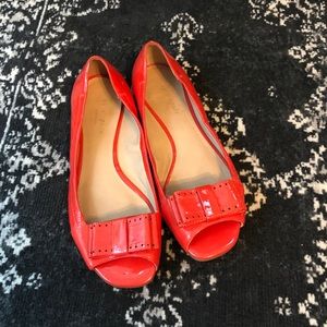 Kate Spade Peep-toe Flats